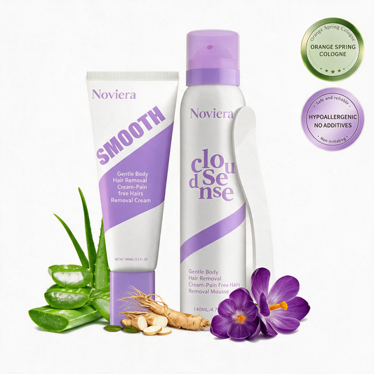 Noviera Hair Removal Cream for Sensitive Skin Women and Men